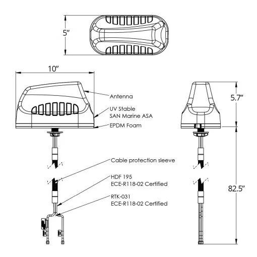 Poynting 2-in-1 Roof Antenna - Image 5