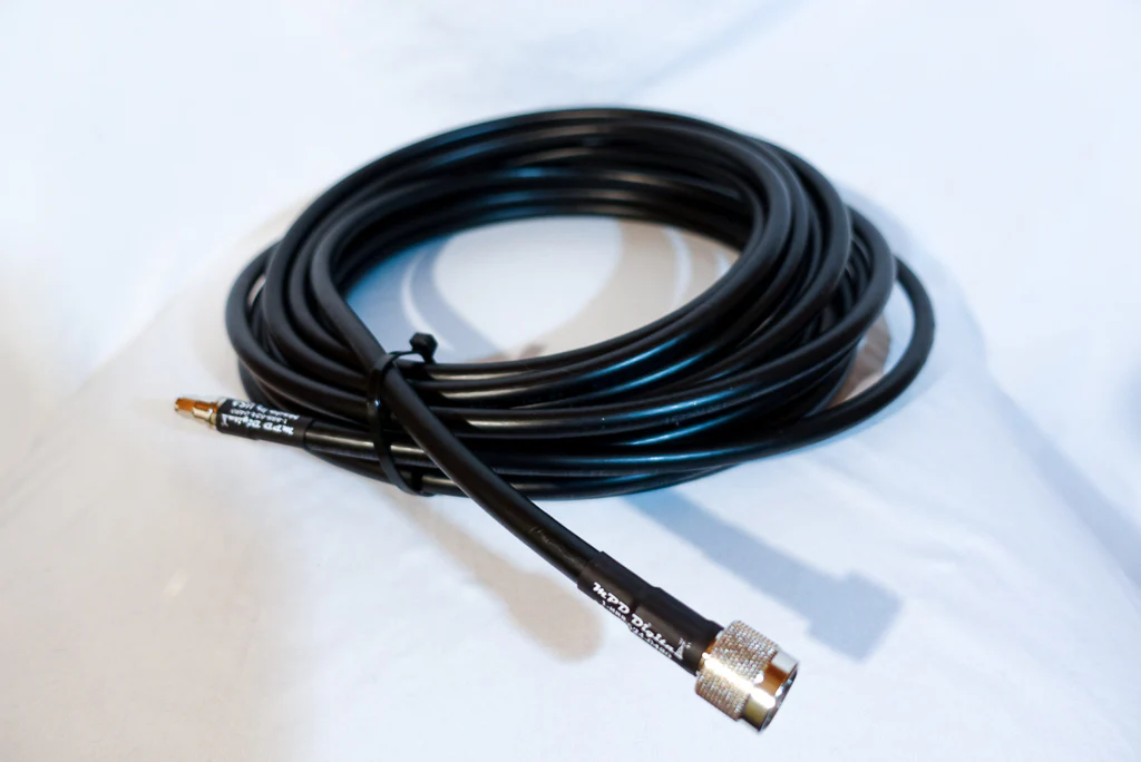 RP-SMA Male to Type N Male Ultra Low Loss CNT-400 50 Ohm Cable (LMR-400 Equivalent) - Image 3