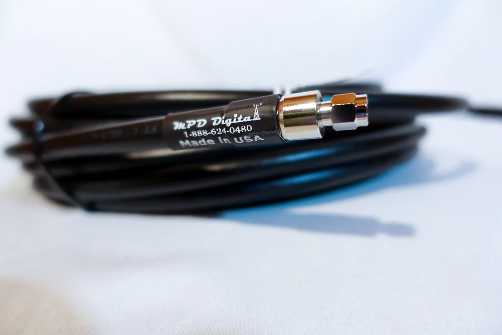 SMA Male - TO SMA Female Ultra Low Loss CNT-400 50 Ohm Cable (LMR-400 Equivalent) - Image 3